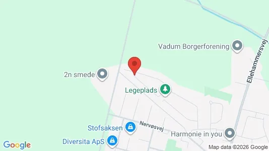 Lejligheder til leje i Vadum - Foto fra Google Street View