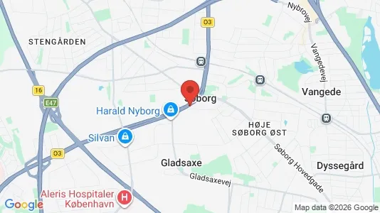Rækkehuse til salg i Søborg - Foto fra Google Street View