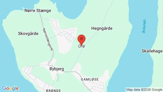 Sommerhuse til salg i Orø - Foto fra Google Street View