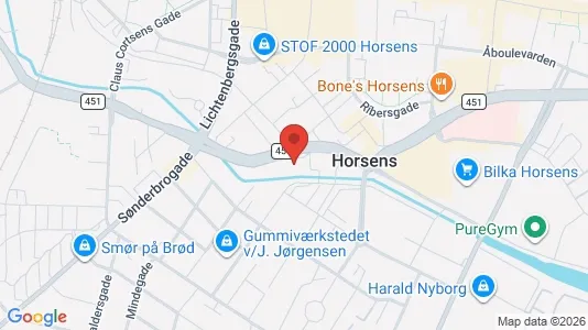 Lejligheder til leje i Horsens - Foto fra Google Street View