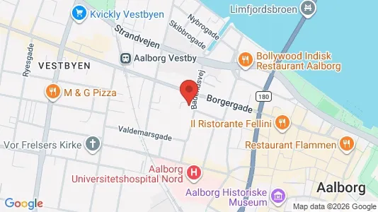 Lejligheder til leje i Aalborg Centrum - Foto fra Google Street View