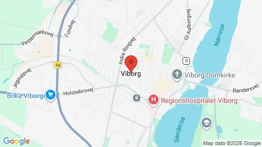Lejligheder til leje i Viborg - Foto fra Google Street View