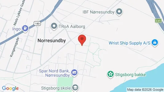Lejligheder til leje i Nørresundby - Foto fra Google Street View
