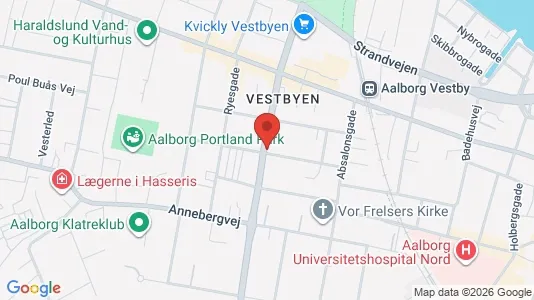 Lejligheder til leje i Aalborg Centrum - Foto fra Google Street View