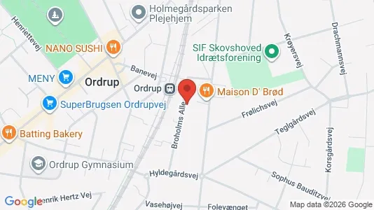 Lejligheder til salg i Charlottenlund - Foto fra Google Street View
