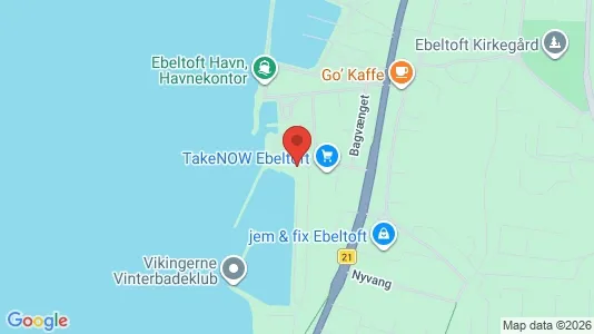 Lejligheder til salg i Ebeltoft - Foto fra Google Street View