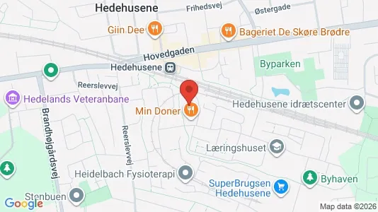 Lejligheder til leje i Hedehusene - Foto fra Google Street View