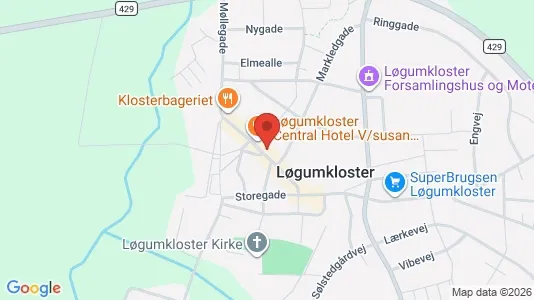 Lejligheder til leje i Løgumkloster - Foto fra Google Street View