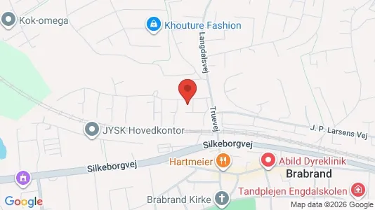 Lejligheder til leje i Brabrand - Foto fra Google Street View