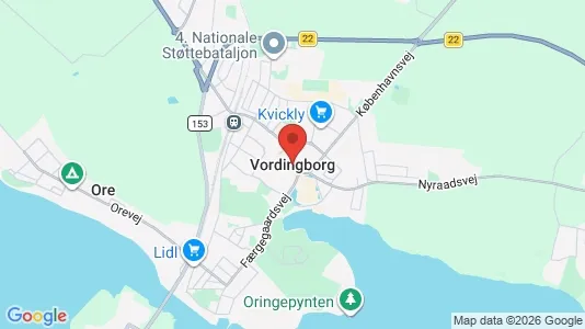 Huse til salg i Vordingborg - Foto fra Google Street View