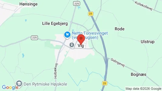 Sommerhuse til salg i Vig - Foto fra Google Street View