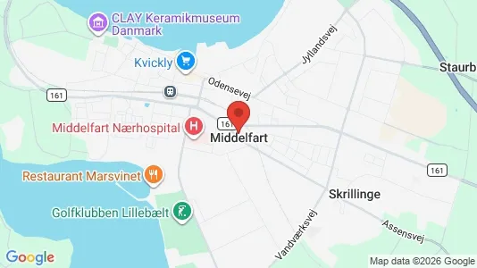 Rækkehuse til leje i Middelfart - Foto fra Google Street View