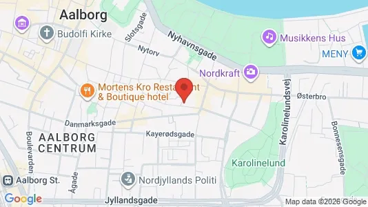 Lejligheder til salg i Aalborg Centrum - Foto fra Google Street View