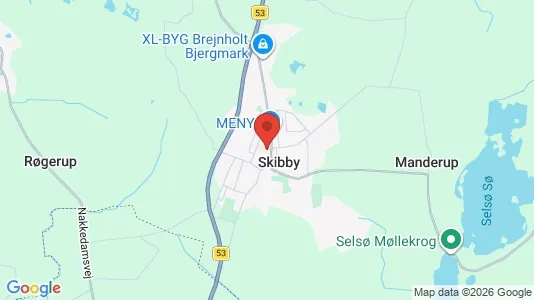 Sommerhuse til salg i Skibby - Foto fra Google Street View