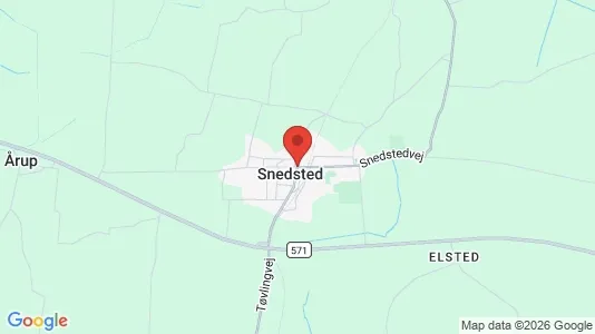 Huse til salg i Snedsted - Foto fra Google Street View