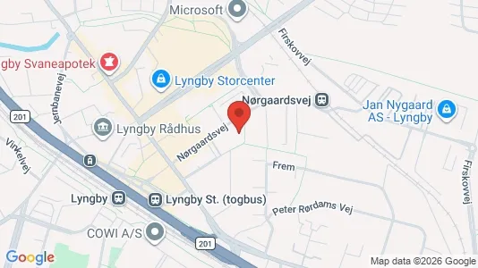 Lejligheder til salg i Kongens Lyngby - Foto fra Google Street View
