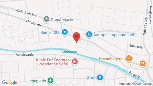Lejligheder til salg i Grenaa - Foto fra Google Street View