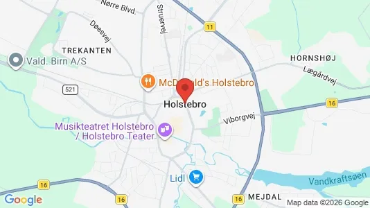 Lejligheder til salg i Holstebro - Foto fra Google Street View