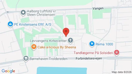 Lejligheder til leje i Nørresundby - kort over placeringen