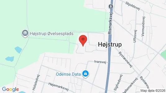 Lejligheder til leje i Odense V - kort over placeringen