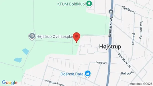Lejligheder til leje i Odense V - kort over placeringen