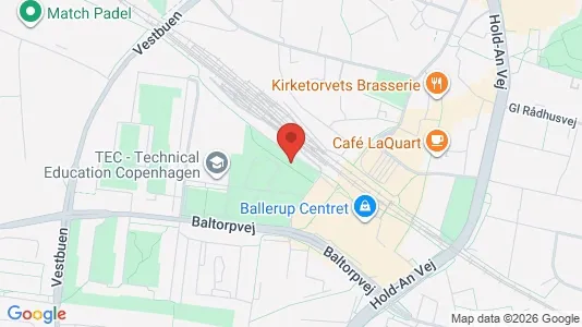 Lejligheder til leje i Ballerup - kort over placeringen