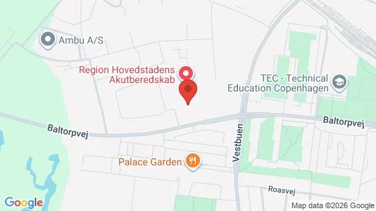 Lejligheder til leje i Ballerup - kort over placeringen