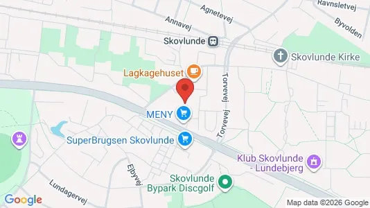 Lejligheder til leje i Skovlunde - kort over placeringen