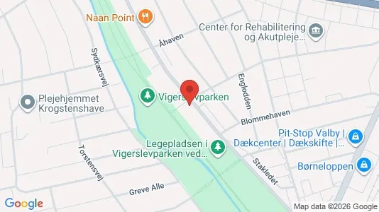Lejligheder til salg i Valby - kort over placeringen