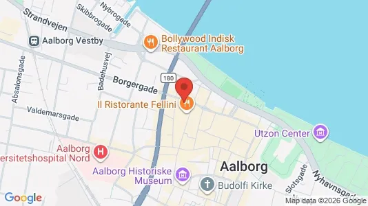 Lejligheder til leje i Aalborg Centrum - kort over placeringen