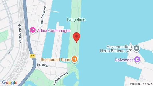 Lejligheder til leje i Østerbro - kort over placeringen