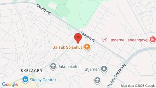 Lejligheder til leje i Risskov - kort over placeringen