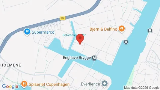 Lejligheder til salg i København SV - kort over placeringen