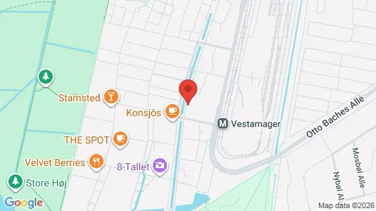 Lejligheder til leje i København S - kort over placeringen