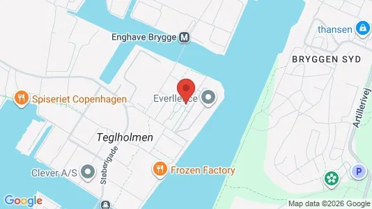 Lejligheder til salg i København SV - kort over placeringen