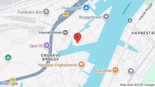 Lejligheder til salg i Vesterbro - kort over placeringen