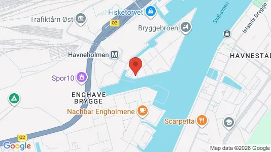 Lejligheder til salg i Vesterbro - kort over placeringen