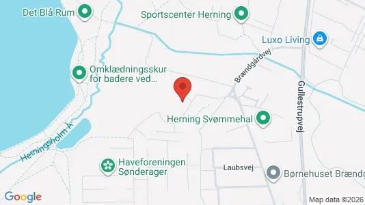 Lejligheder til leje i Herning - kort over placeringen