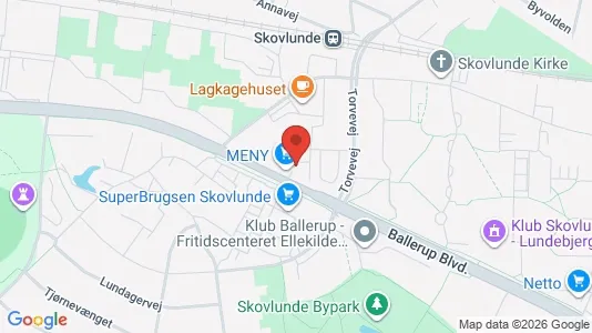 Lejligheder til leje i Skovlunde - kort over placeringen