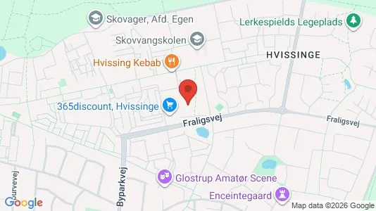 Lejligheder til leje i Glostrup - kort over placeringen