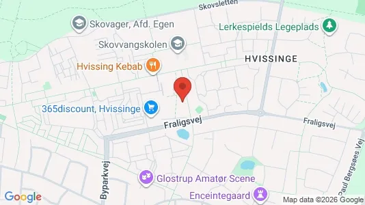 Lejligheder til leje i Glostrup - kort over placeringen