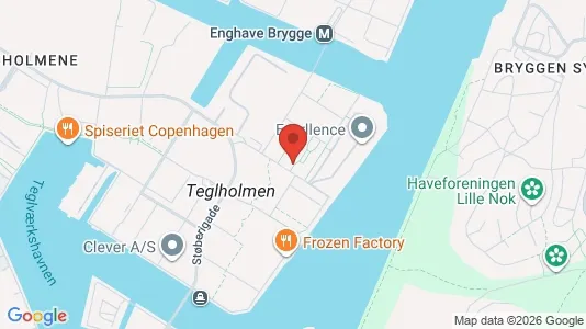 Lejligheder til leje i København SV - kort over placeringen