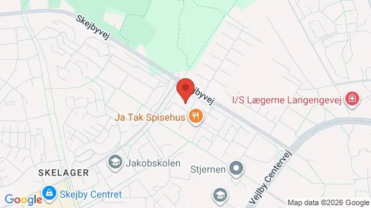 Lejligheder til leje i Risskov - kort over placeringen
