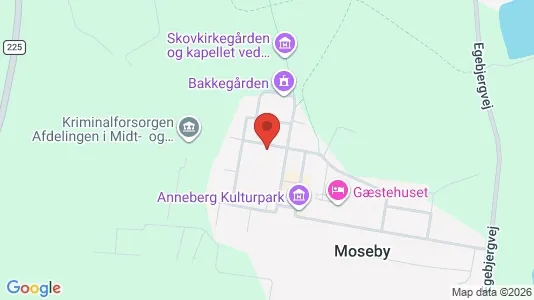 Lejligheder til leje i Nykøbing Sjælland - kort over placeringen
