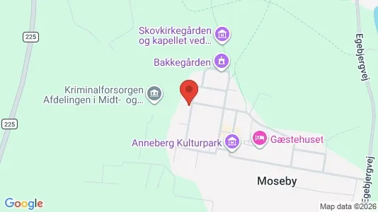 Lejligheder til leje i Nykøbing Sjælland - kort over placeringen
