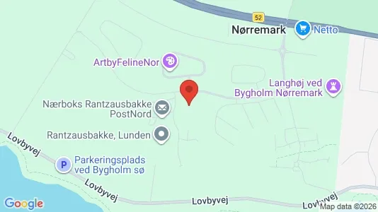 Lejligheder til leje i Horsens - kort over placeringen