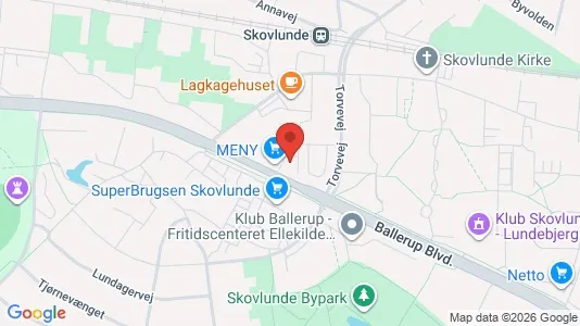 Lejligheder til leje i Skovlunde - kort over placeringen