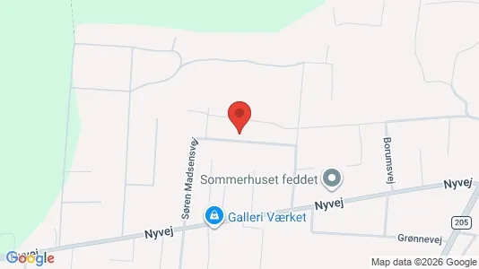 Lejligheder til salg i Frederiksværk - kort over placeringen
