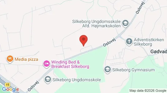 Lejligheder til salg i Silkeborg - kort over placeringen