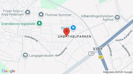 Lejligheder til salg i Viby J - kort over placeringen